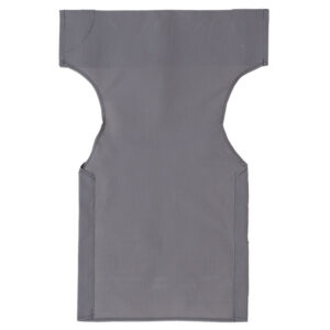 Διάτρητο πανί haroma επαγγελματικό πυκνότητας 2x1 για πολυθρόνα σκηνοθέτη χρώματος γκρι-λευκό