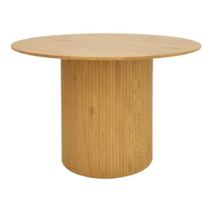 Τραπέζι Karulo haroma mdf σε sonoma απόχρωση Φ120x76εκ