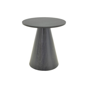 Βοηθητικό τραπέζι Donda haroma mdf μαύρο Φ45x50εκ