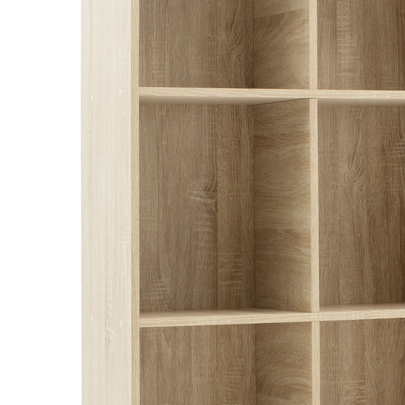 Βιβλιοθήκη FIRENZE pakoworld χρώμα sonoma 107x28,6x178εκ Βιβλιοθήκη FIRENZE pakoworld χρώμα sonoma 107x28,6x178εκ - Image 3