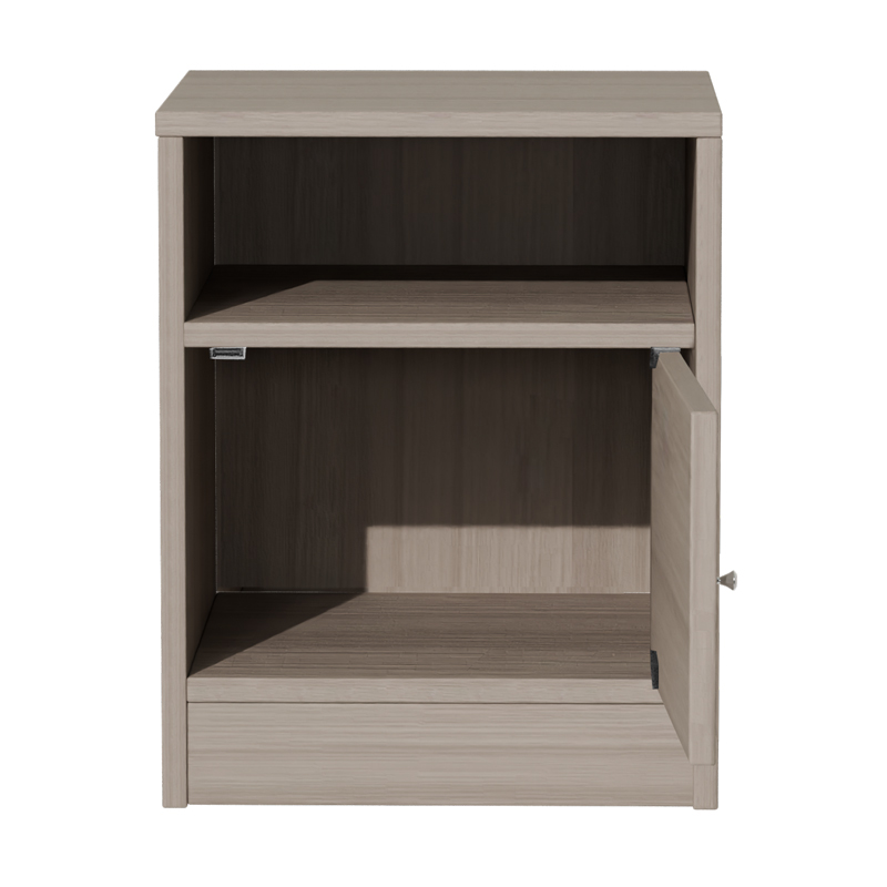 Κομοδίνο Foly pakoworld με ένα ντουλάπι γκρι oak 40x40x50εκ Κομοδίνο Foly pakoworld με ένα ντουλάπι γκρι oak 40x40x50εκ - Image 4
