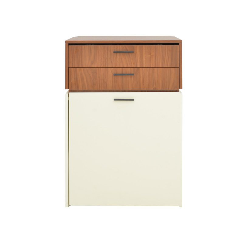 Τουαλέτα κρεβατοκάμαρας Sonlen pakoworld σε καρυδί-κρεμ απόχρωση 60x45x130εκ Τουαλέτα κρεβατοκάμαρας Sonlen pakoworld σε καρυδί-κρεμ απόχρωση 60x45x130εκ - Image 3