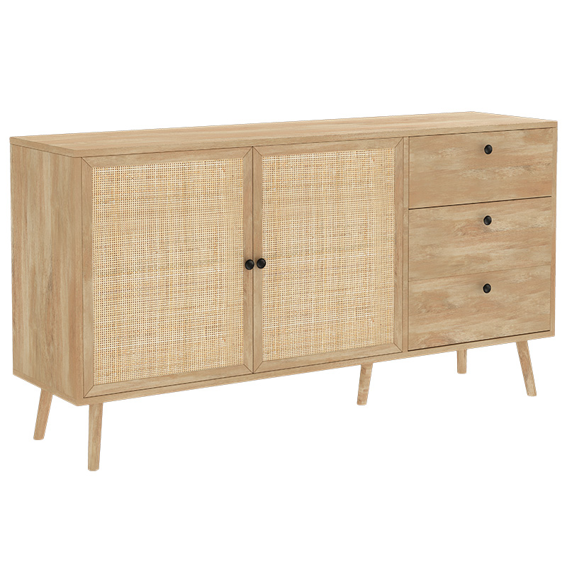 Μπουφές Oslo pakoworld sonoma 150x39x79εκ Μπουφές Oslo pakoworld sonoma 150x39x79εκ - Image 2