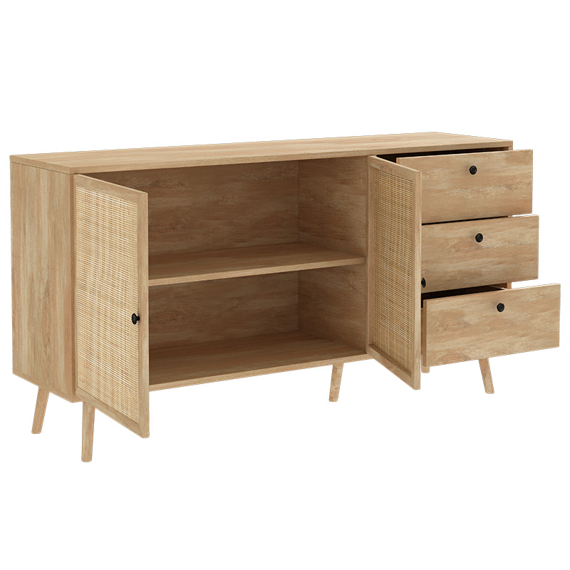 Μπουφές Oslo pakoworld sonoma 150x39x79εκ Μπουφές Oslo pakoworld sonoma 150x39x79εκ - Image 3