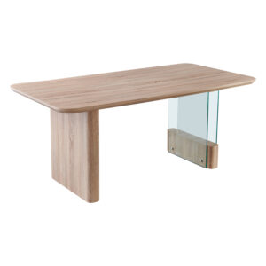 Tραπέζι Faghan haroma καφέ mdf 180x90x76εκ