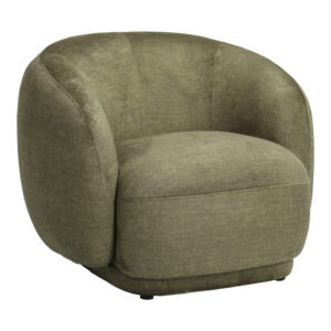 Πολυθρόνα Freya haroma ύφασμα σε λαδί απόχρωση 93x87x76εκ