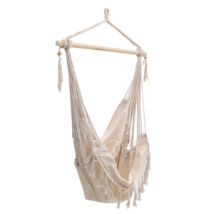 Αιώρα-κούνια κάθισμα Ambition haroma ύφασμα μπεζ 100x80x130εκ