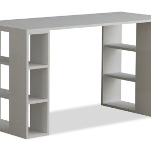 Γραφείο Colmar haroma χρώμα λευκό 140x60x75εκ