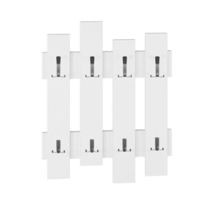 Κρεμάστρα Wave haroma λευκό 64x4x81εκ