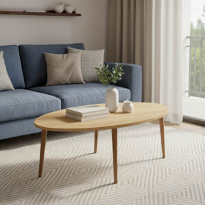 Τραπέζι σαλονιού Barton haroma sonoma-καφέ 90x45x40εκ