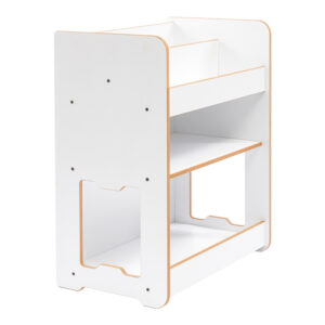 Ραφιέρα Seagull haroma λευκό mdf 57x34x70εκ