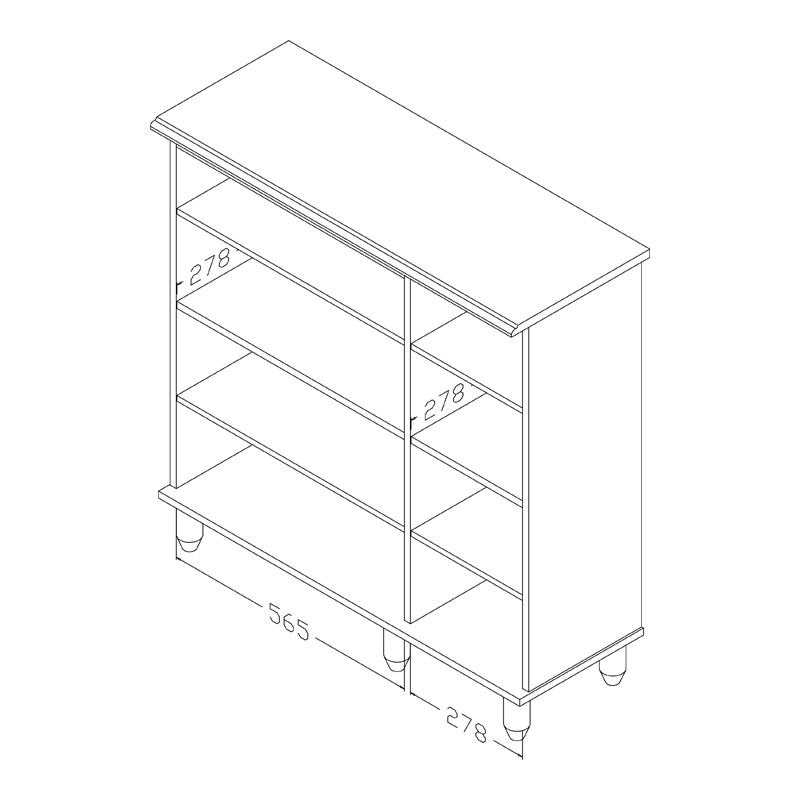 ÐáðïõôóïèÞêç-íôïõëÜðé SANTO pakoworld 16 æåýãùí ÷ñþìá wenge 89,5x34,5x91,5åê ÐáðïõôóïèÞêç-íôïõëÜðé SANTO pakoworld 16 æåýãùí ÷ñþìá wenge 89,5x34,5x91,5åê - Image 10