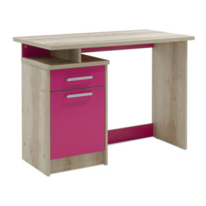 Γραφείο εργασίας Looney haroma χρώμα castillo-ροζ 100x55x75εκ