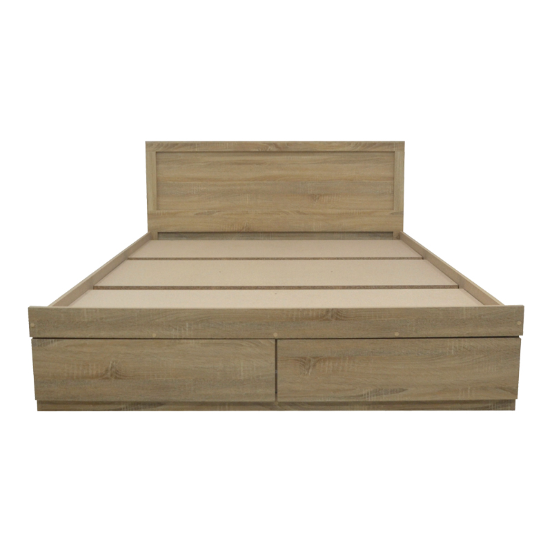 Κρεβάτι Olympus pakoworld με συρτάρι σε sonoma απόχρωση 140x200εκ Κρεβάτι Olympus pakoworld με συρτάρι σε sonoma απόχρωση 140x200εκ - Image 4