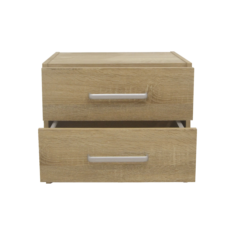 Κομοδίνο OLYMPUS pakoworld με 2 συρτάρια σε sonoma απόχρωση 47.5x40.5x40.5εκ Κομοδίνο OLYMPUS pakoworld με 2 συρτάρια σε sonoma απόχρωση 47.5x40.5x40.5εκ - Image 4