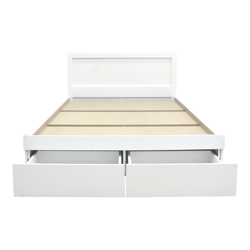 Κρεβάτι Olympus pakoworld με συρτάρι σε λευκή απόχρωση 160x200εκ Κρεβάτι Olympus pakoworld με συρτάρι σε λευκή απόχρωση 160x200εκ - Image 6