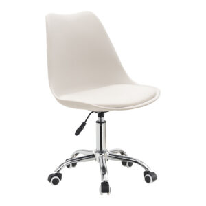 Καρέκλα γραφείου εργασίας Gaston II haroma PP-PU λευκό