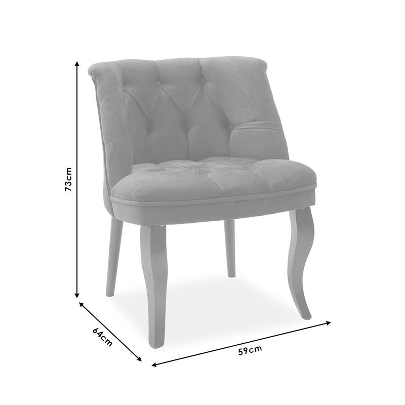 Πολυθρόνα Loreta pakoworld βελούδο μπορντό με καρυδί πόδι 59x64x73εκ Πολυθρόνα Loreta pakoworld βελούδο μπορντό με καρυδί πόδι 59x64x73εκ - Image 8