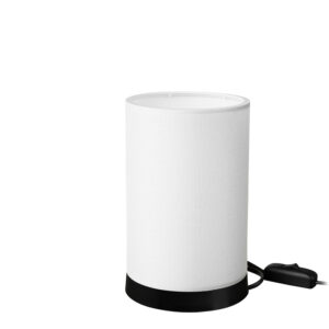 Επιτραπέζιο φωτιστικό Fana haroma pvc σε κρεμ απόχρωση Φ14x21εκ