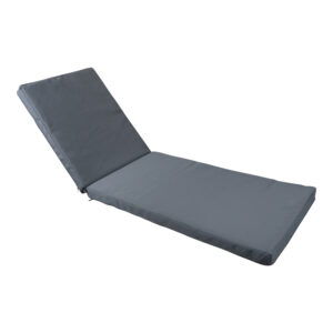 Μαξιλάρι Vertian haroma textilene σε ανθρακί απόχρωση 58x194x7εκ