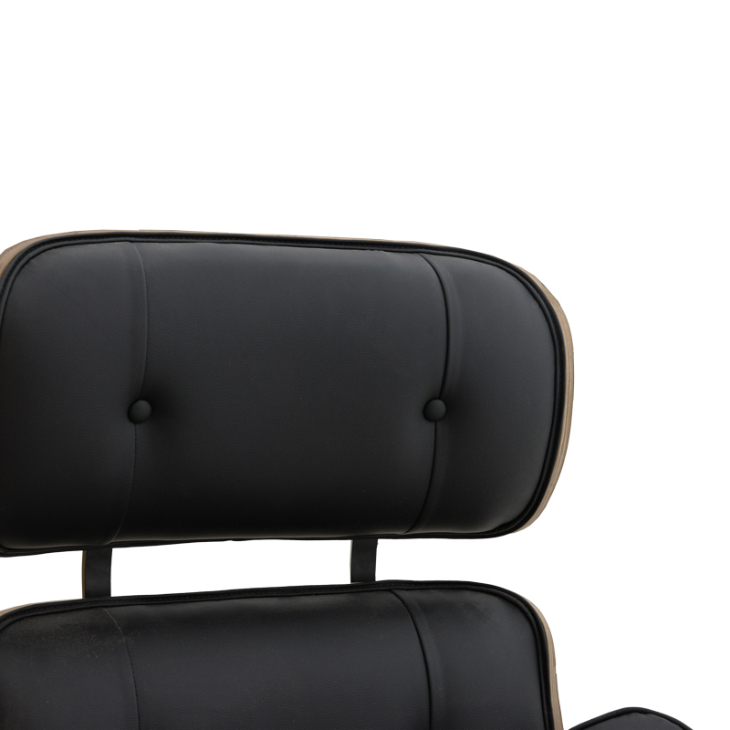 Πολυθρόνα relax Mirto pakoworld μασίφ ξύλο καρυδί -PU μαύρο 80x80x96.5εκ Πολυθρόνα relax Mirto pakoworld μασίφ ξύλο καρυδί -PU μαύρο 80x80x96.5εκ - Image 6