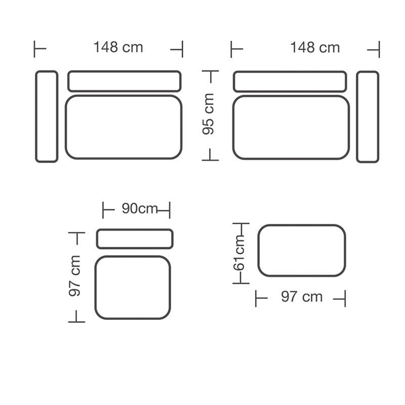 Πολυμορφικός-αναστρέψιμος καναπές London pakoworld ποντικί χρώμα ύφασμα με μαξιλάρια σε απόχρωση ανοιχτό γκρι 296x246x95εκ Πολυμορφικός-αναστρέψιμος καναπές London pakoworld ποντικί χρώμα ύφασμα με μαξιλάρια σε απόχρωση ανοιχτό γκρι 296x246x95εκ - Image 10