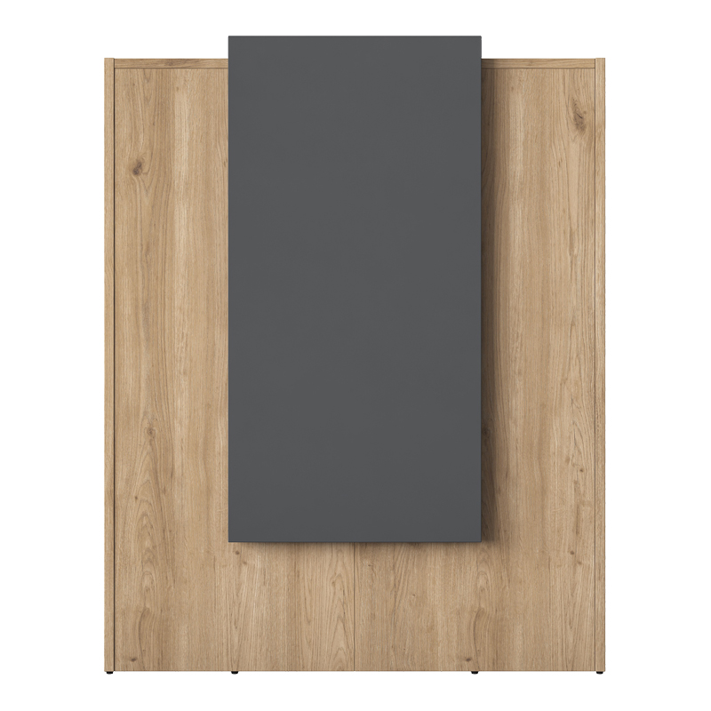 Γραφείο reception Zowel pakoworld με led μελαμίνης φυσικό-ανθρακί 90x40x110εκ Γραφείο reception Zowel pakoworld με led μελαμίνης φυσικό-ανθρακί 90x40x110εκ - Image 3