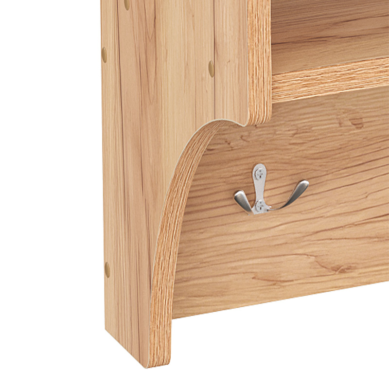 Κρεμάστρα Crosta pakoworld σε oak απόχρωση 80x28x40εκ Κρεμάστρα Crosta pakoworld σε oak απόχρωση 80x28x40εκ - Image 3