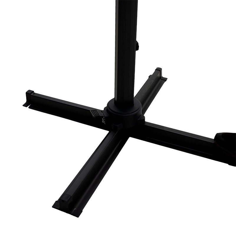 Ομπρέλα επαγγελματική κρεμαστή 360 μοιρών Raffaella pakoworld αλουμινίου 3x3m ανθρακί Ομπρέλα επαγγελματική κρεμαστή 360 μοιρών Raffaella pakoworld αλουμινίου 3x3m ανθρακί - Image 5