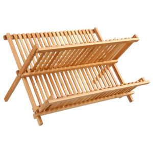 Πιατοθήκη Labon haroma bamboo φυσικό 42.5x33.5x25.5εκ