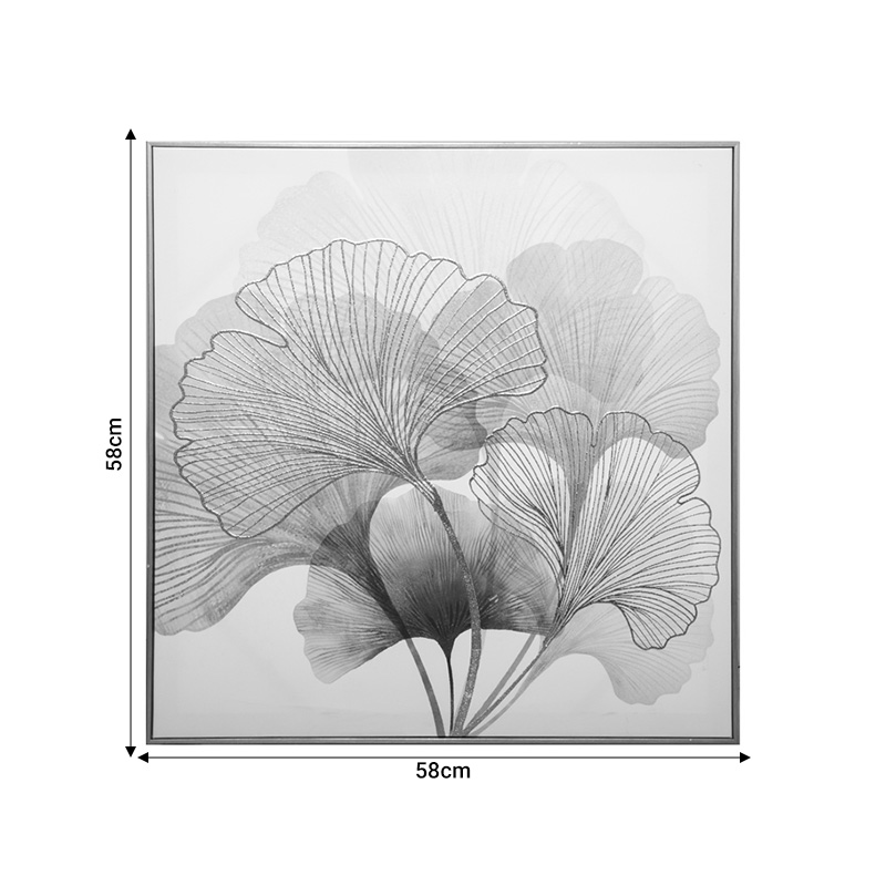 Πίνακας σε πλαίσιο Frexy pakoworld mdf 58x3x58εκ Πίνακας σε πλαίσιο Frexy pakoworld mdf 58x3x58εκ - Image 3