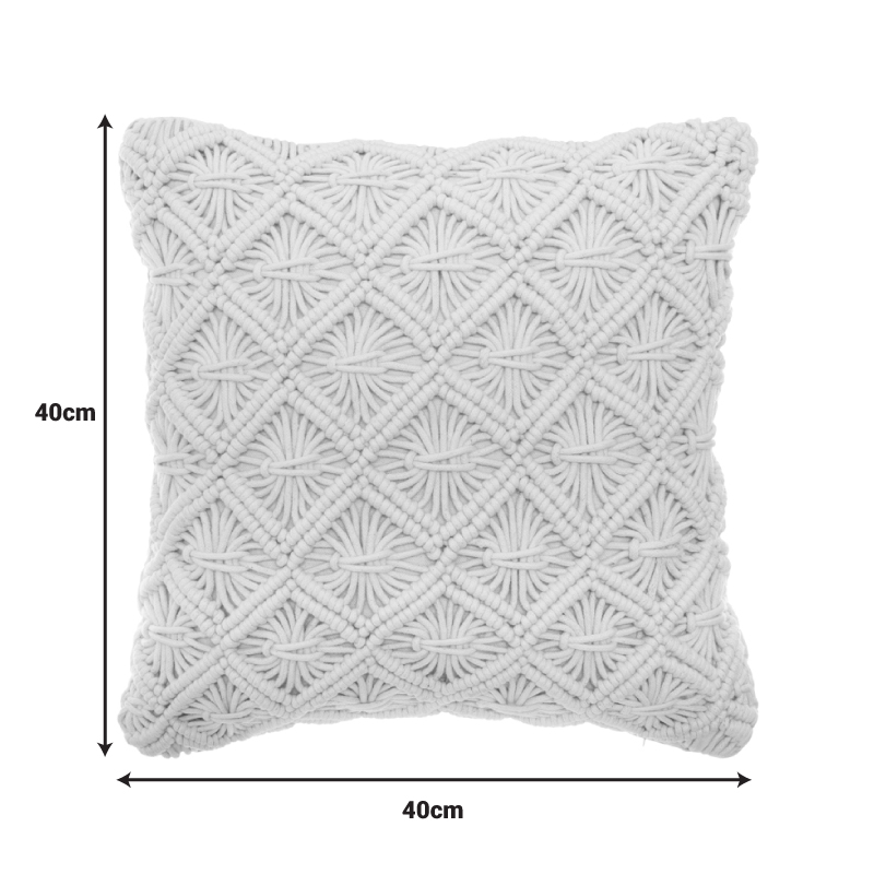 Μαξιλάρι διακοσμητικό Kalendian pakoworld ύφασμα σε κρεμ απόχρωση 40x40εκ Μαξιλάρι διακοσμητικό Kalendian pakoworld ύφασμα σε κρεμ απόχρωση 40x40εκ - Image 2