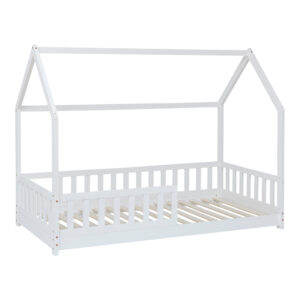 Παιδικό κρεβάτι Sleepy haroma τ.Montessori ξύλο πεύκου σε λευκή απόχρωση 90x190εκ