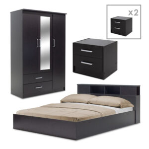 Φοιτητικό πακέτο επίπλων υπνοδωματίου Nap 5 haroma σετ 4 τμχ