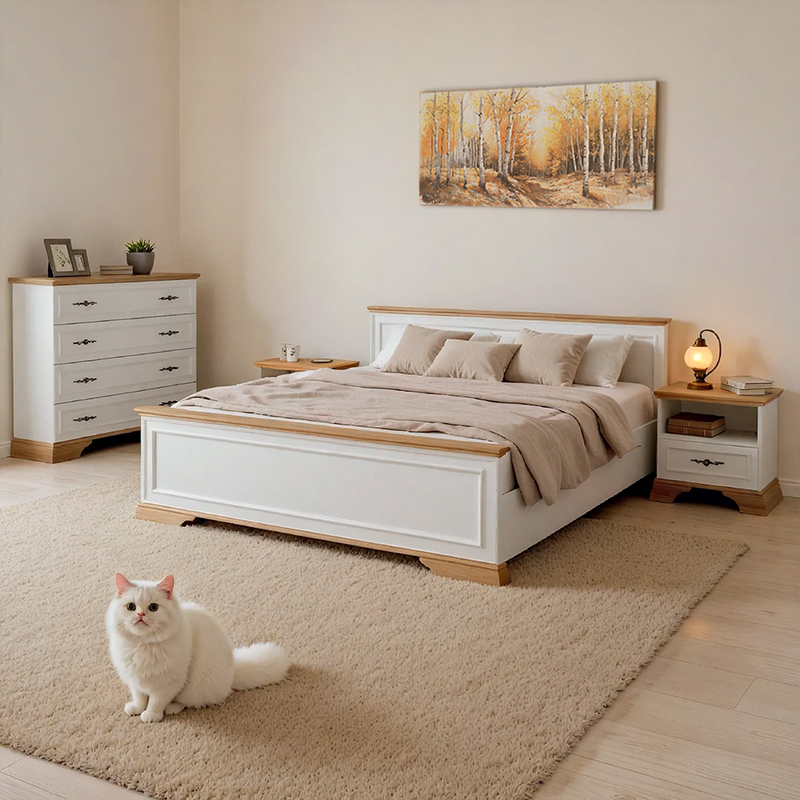 Φοιτητικό πακέτο επίπλων υπνοδωματίου Dreams 5 pakoworld σετ 4 τμχ Φοιτητικό πακέτο επίπλων υπνοδωματίου Dreams 5 pakoworld σετ 4 τμχ