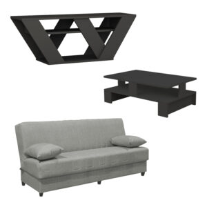 Φοιτητικό πακέτο επίπλων σαλονιού New Living 9 haroma σετ 3 τμχ