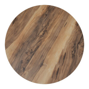 Επιφάνεια τραπεζιού Noble haroma HPL καρυδί Φ69εκ πάχους 12mm