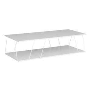 Τραπέζι σαλονιού Tars haroma λευκό 120x50x30εκ