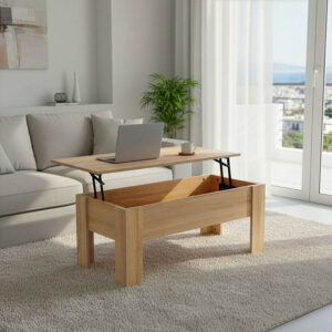 Τραπέζι σαλονιού Ferza haroma πολυμορφικό σε oak απόχρωση 100x50x42εκ