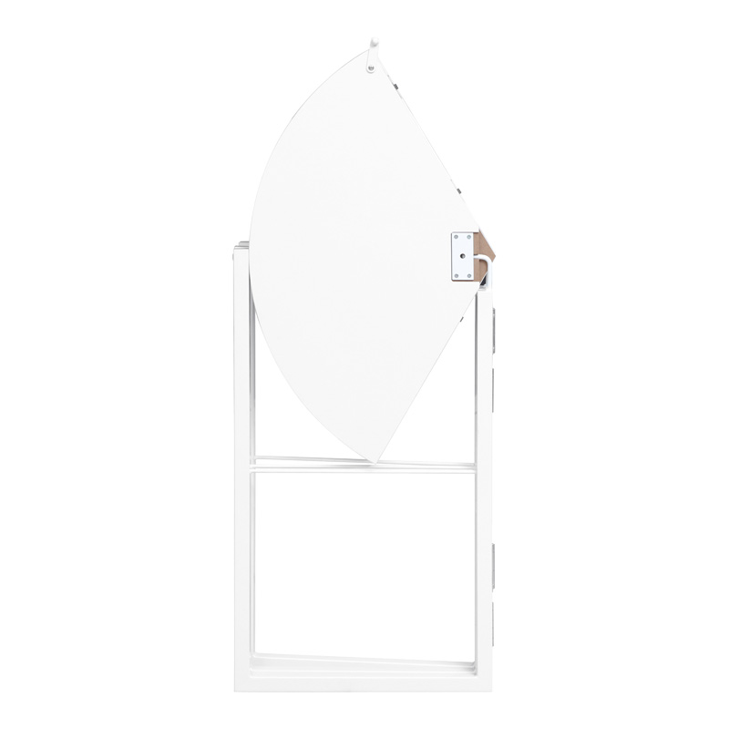 Τραπέζι πτυσσόμενο Talen pakoworld σε λευκή απόχρωση Φ80x74εκ Τραπέζι πτυσσόμενο Talen pakoworld σε λευκή απόχρωση Φ80x74εκ - Image 3