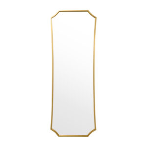 Καθρέπτης Torfu haroma χρυσό 56x2x165εκ
