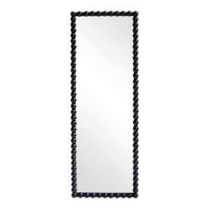 Καθρέπτης Ledalo haroma ξύλο σε μαύρη απόχρωση 45x4.5x130εκ