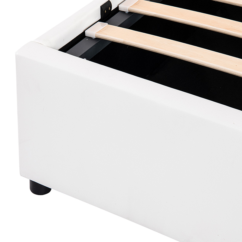 Κρεβάτι Circe pakoworld PU λευκό με αποθηκευτικό χώρο 150x200εκ Κρεβάτι Circe pakoworld PU λευκό με αποθηκευτικό χώρο 150x200εκ - Image 8