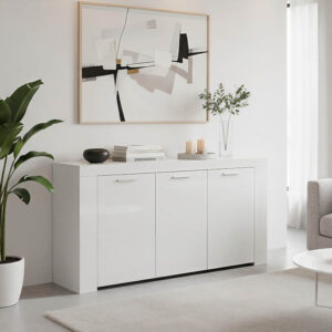 Μπουφές Joanna haroma λευκό 144x42x80εκ