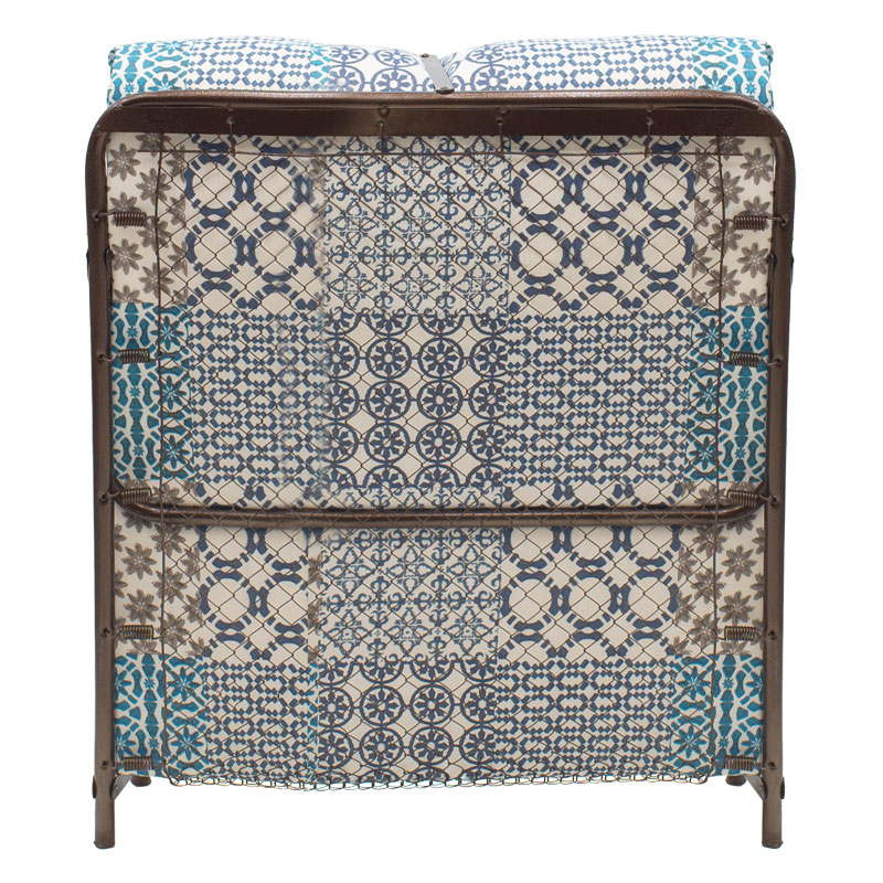 Ράντζο-κρεβάτι μονό Daxel pakoworld μεταλλικός σομιές 6εκ στρώμα 180x80εκ Ράντζο-κρεβάτι μονό Daxel pakoworld μεταλλικός σομιές 6εκ στρώμα 180x80εκ - Image 2