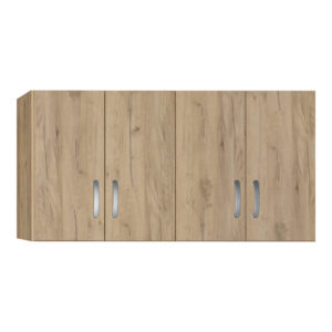 Πατάρι ντουλάπας Zelia haroma τετράφυλλο σε oak απόχρωση 120x42x60εκ