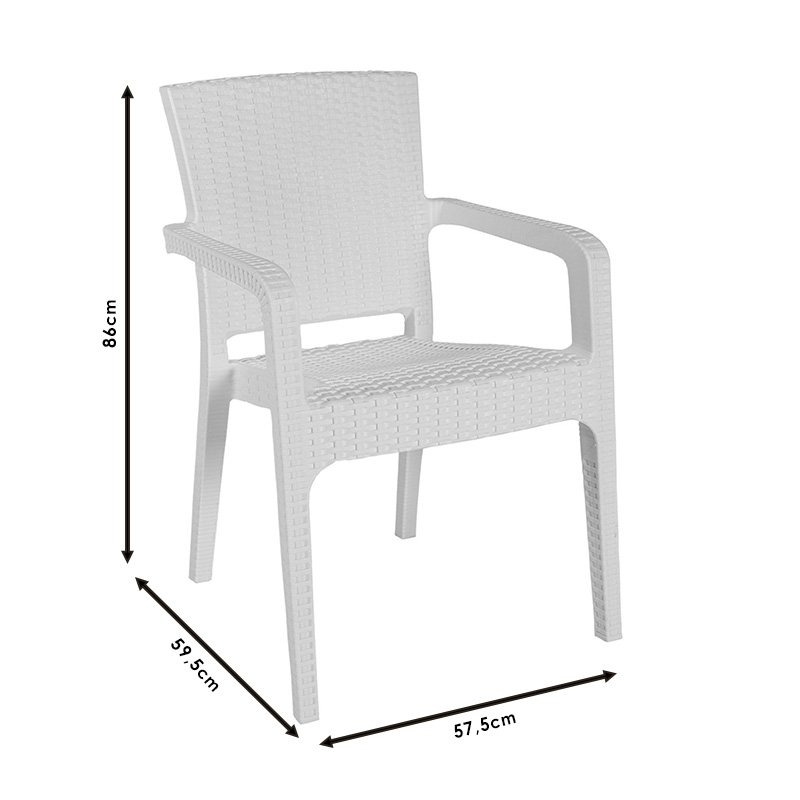 Πολυθρόνα Halcyon pakoworld PP cappucino Πολυθρόνα Halcyon pakoworld PP cappucino - Image 4