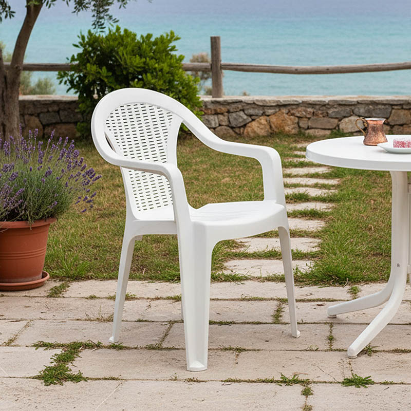 Πολυθρόνα Headway pakoworld PP λευκό Πολυθρόνα Headway pakoworld PP λευκό - Image 2