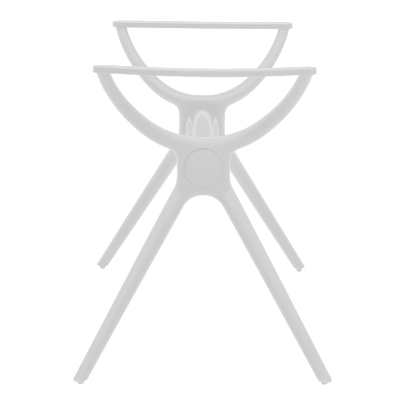 Βάση τραπεζιού Herno pakoworld λευκό pp 106x61x73εκ Βάση τραπεζιού Herno pakoworld λευκό pp 106x61x73εκ - Image 3