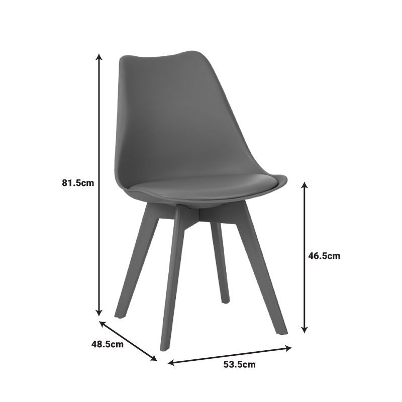Καρέκλα Gaston I pakoworld PP-PU σε μέντα απόχρωση 48.5x53.5x81.5εκ Καρέκλα Gaston I pakoworld PP-PU σε μέντα απόχρωση 48.5x53.5x81.5εκ - Image 6